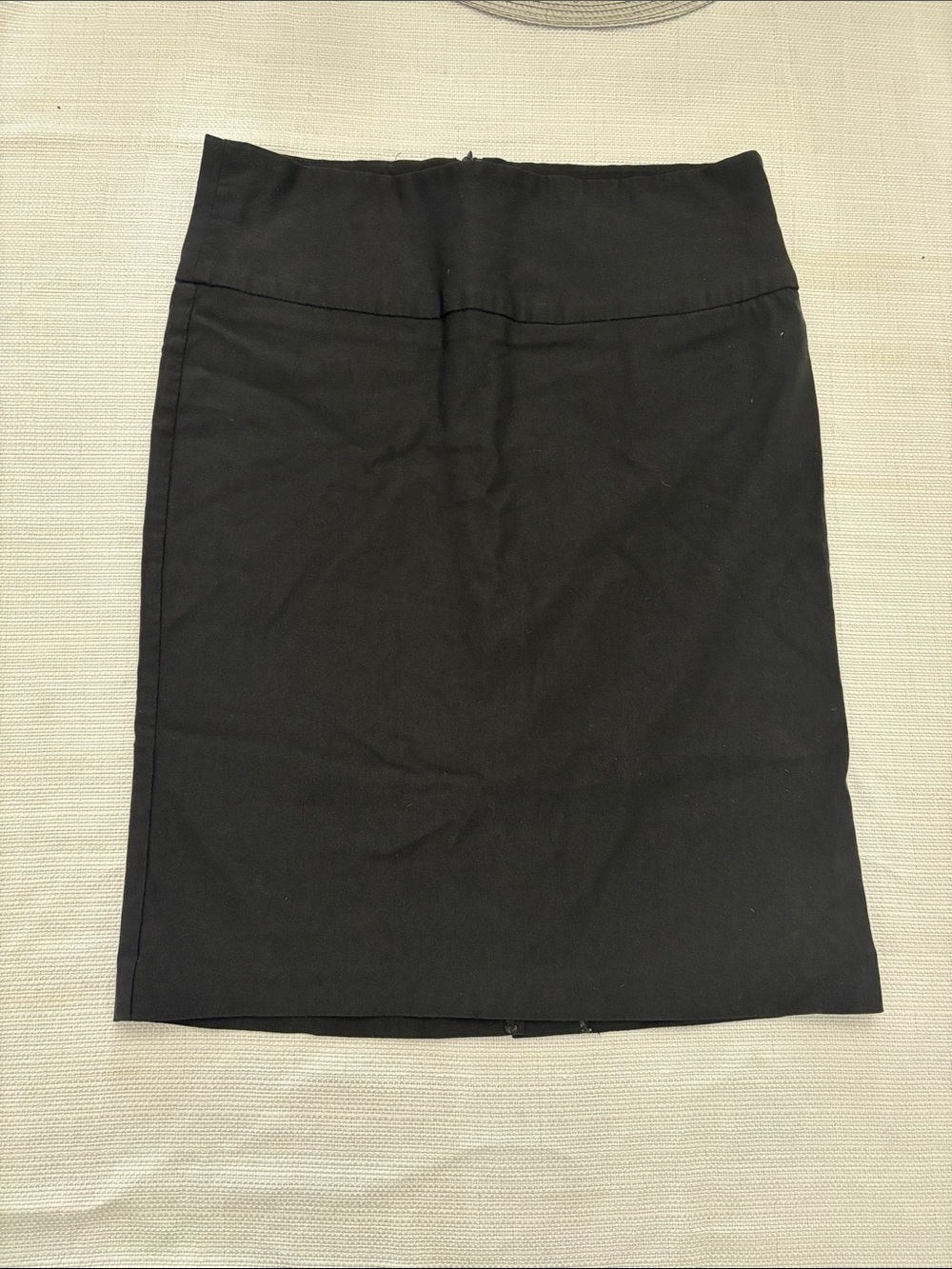 Wet Seal Black High-Waist Pencil Skirt